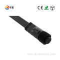 M16 D-01 Waterproof connector with metal nut